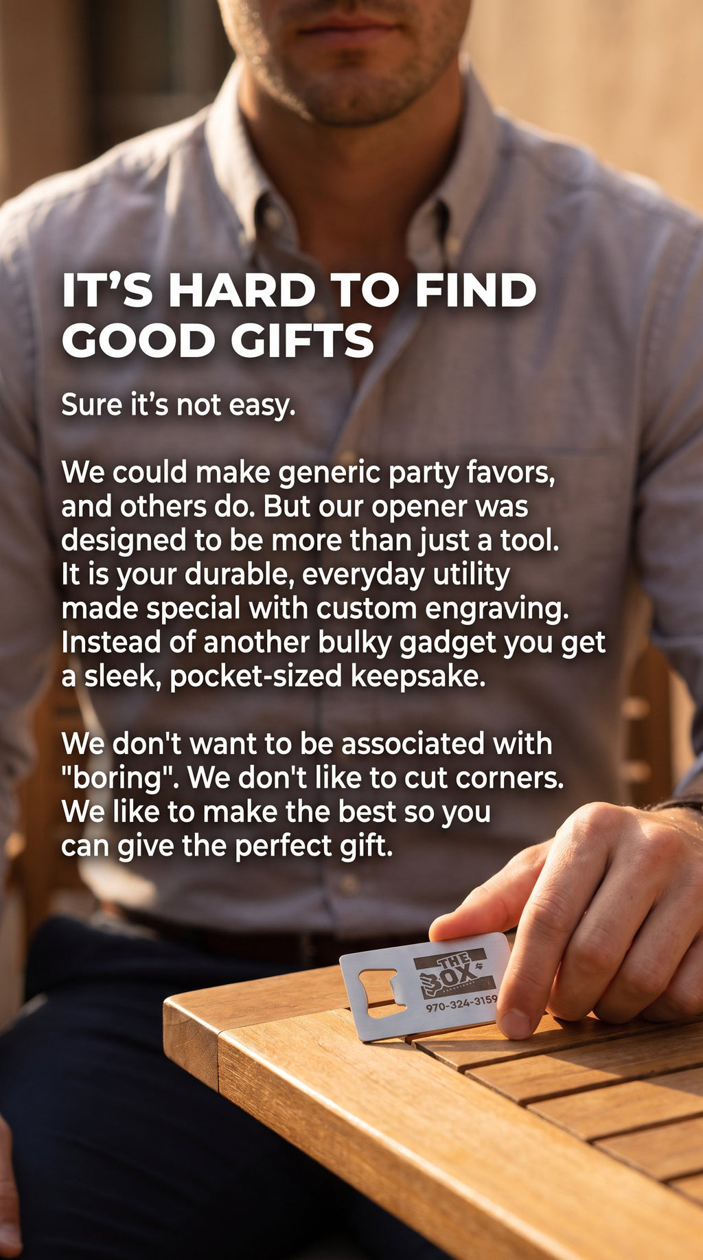 Metal Business Card Bottle Opener set of 50