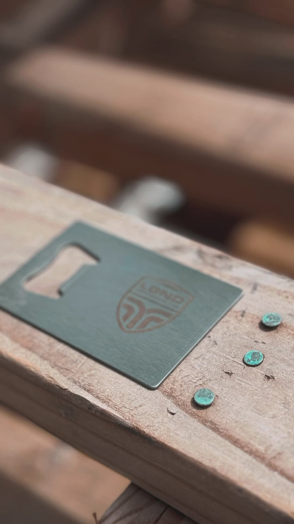 Metal Business Card Bottle Opener set of 50