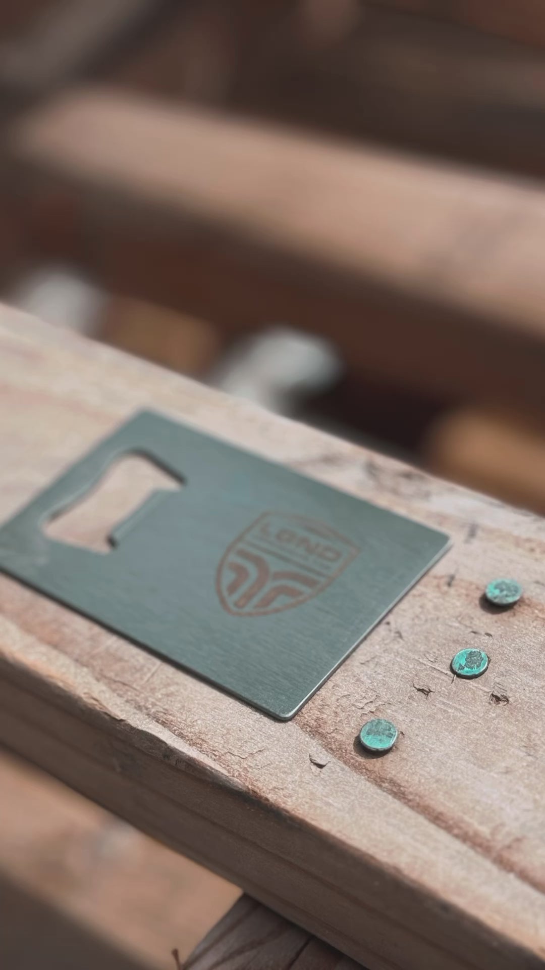 Metal Business Card Bottle Opener set of 50